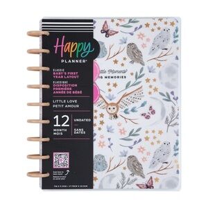 Happy Planner | Undated Little Love Baby CLASSIC BABY'S FIRST YEAR LAYOUT